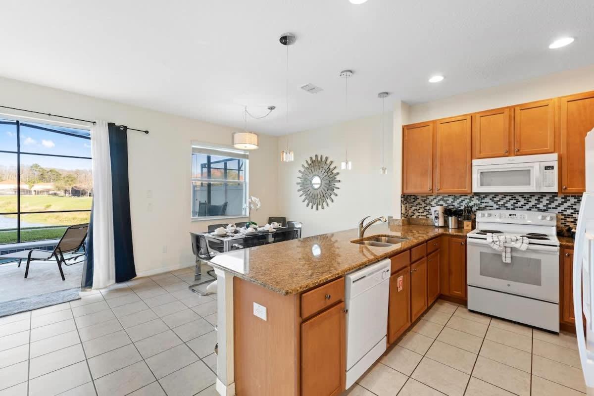 4Br Townhome With Lake View - Bl481 Kissimmee Kültér fotó