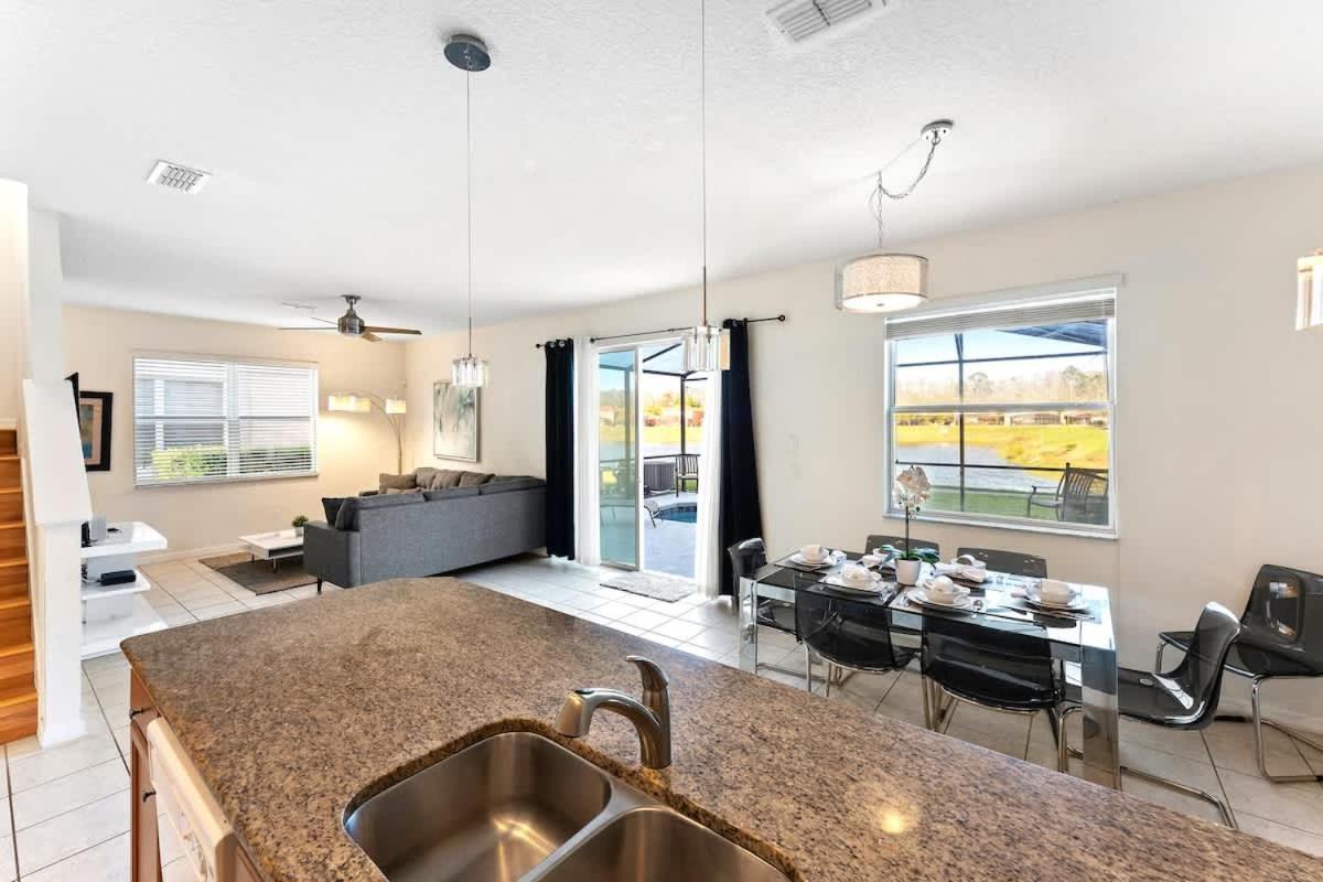 4Br Townhome With Lake View - Bl481 Kissimmee Kültér fotó